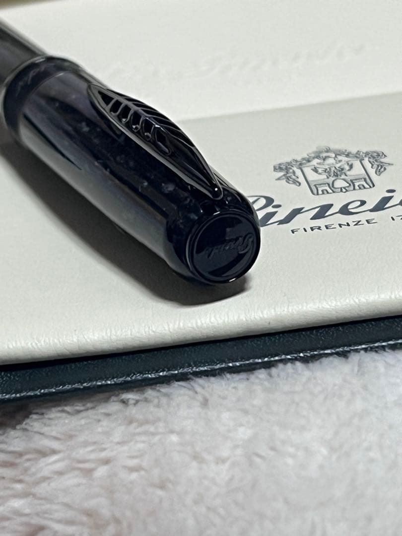 新品未使用 ピナイダー ラ グランデ ベレッツァ ロック 万年筆 グレー EF