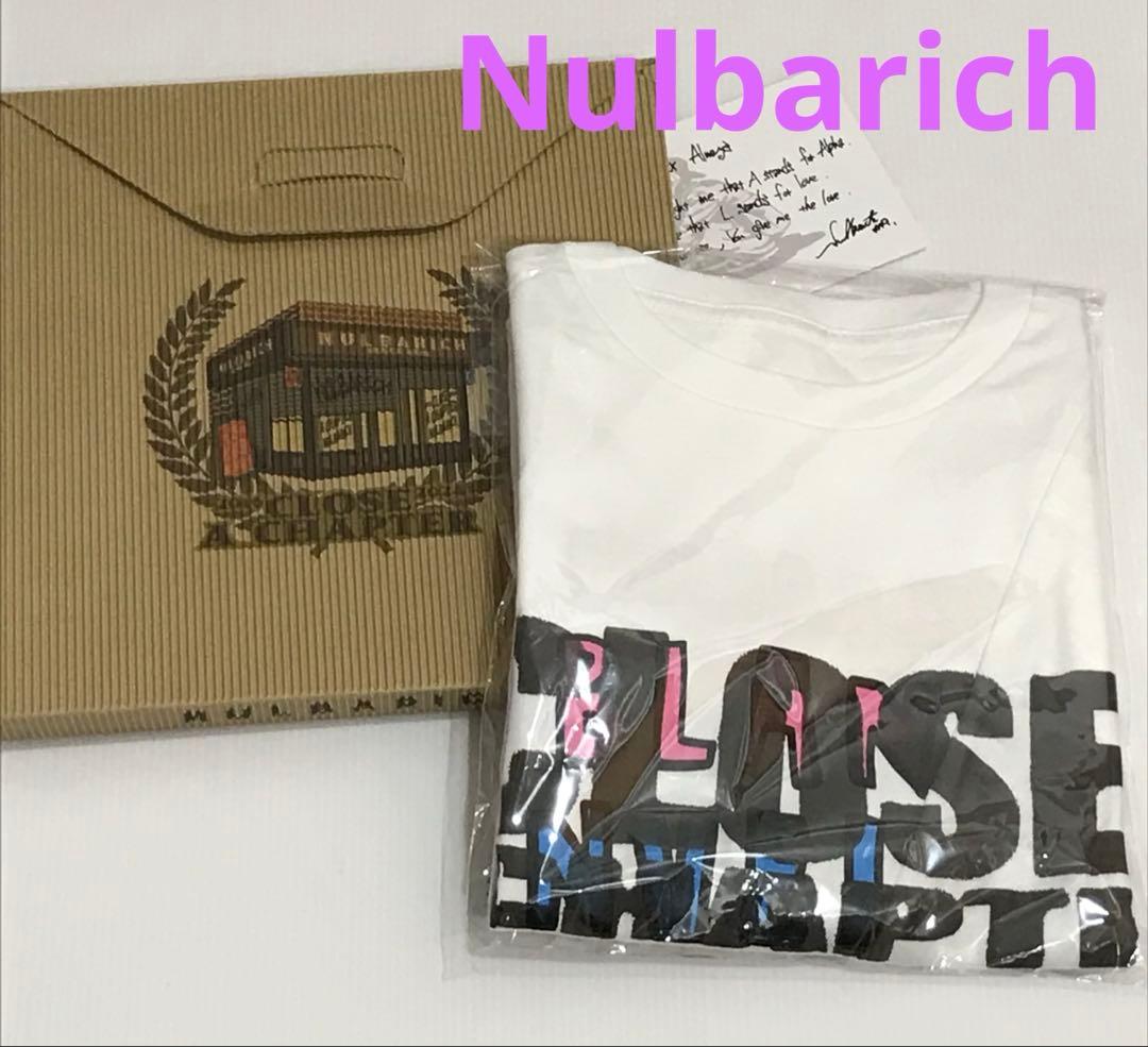 未使用品　ナルバリッチ リメイクTシャツ　武道館ライブ限定品　Nulbarich