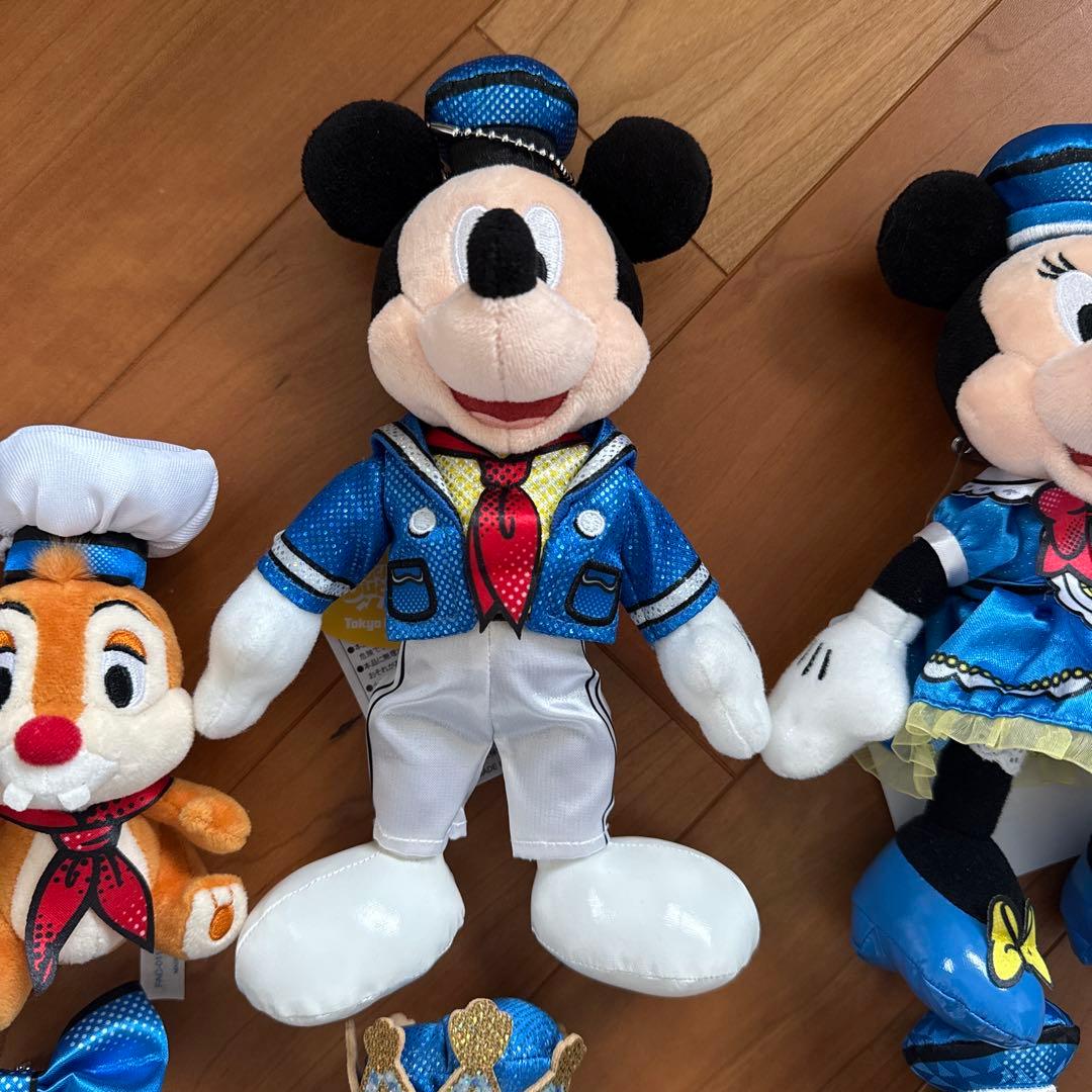東京ディズニーランド ドナルド パルパルーザ ぬいぐるみバッジ ぬいば 全6種