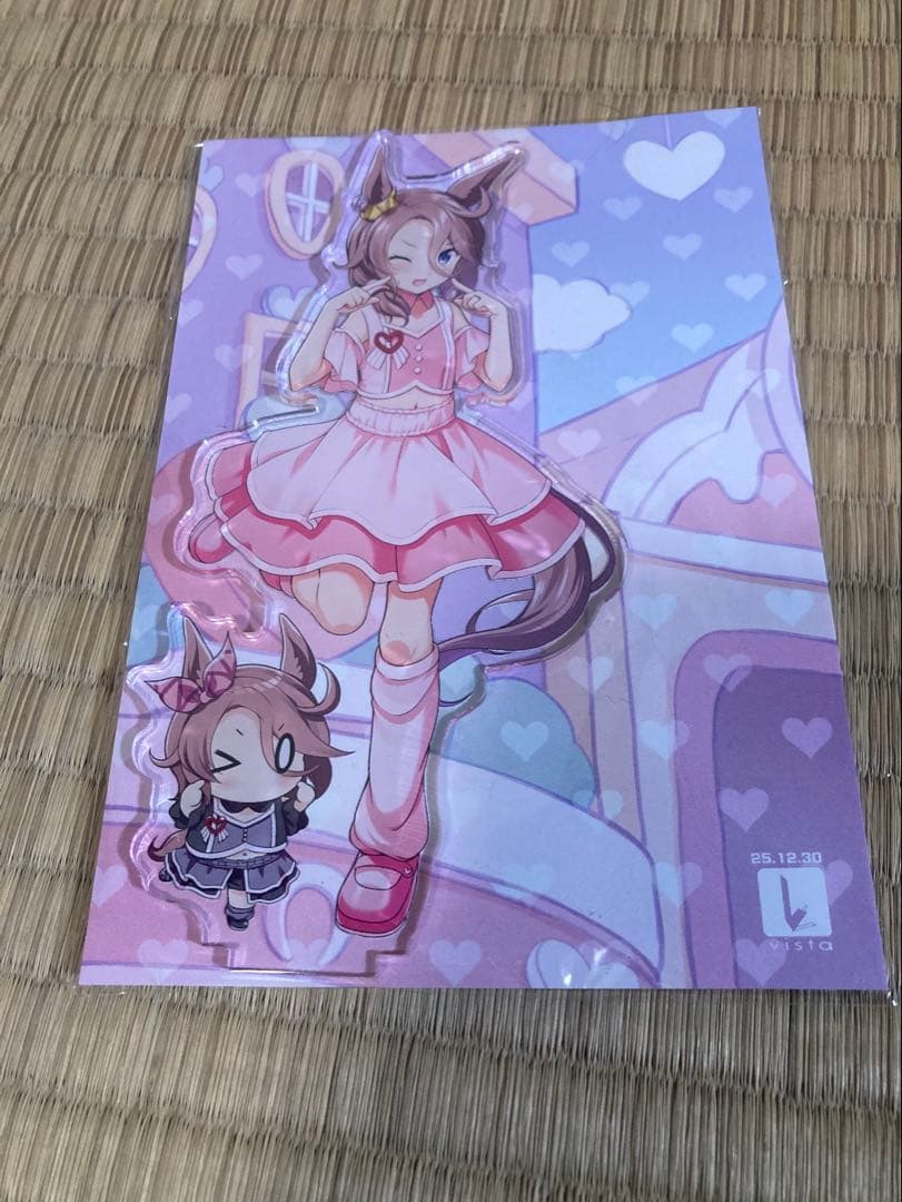 c107 VISTA オダワラハコネ めにしゅき両面アクスタ ナリタタイシン