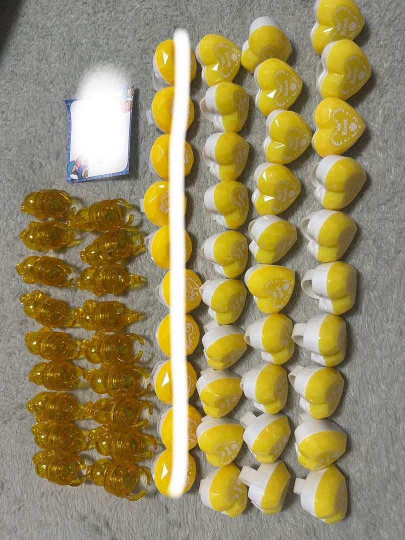 るぅとくん リングライト ハート型 30個セット