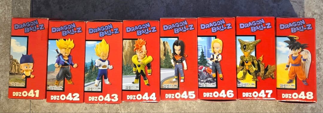 【未開封】ドラゴンボールZワールドコレクタブルフィギュア 人造人間対セル編８種