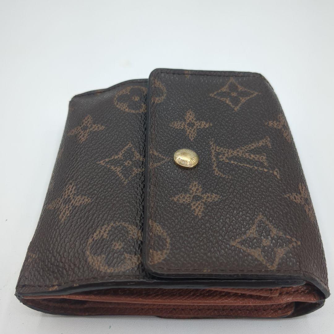 ヴィトン モノグラム 三つ折り財布 ポルトモネ ビエ カルトクレディM61652