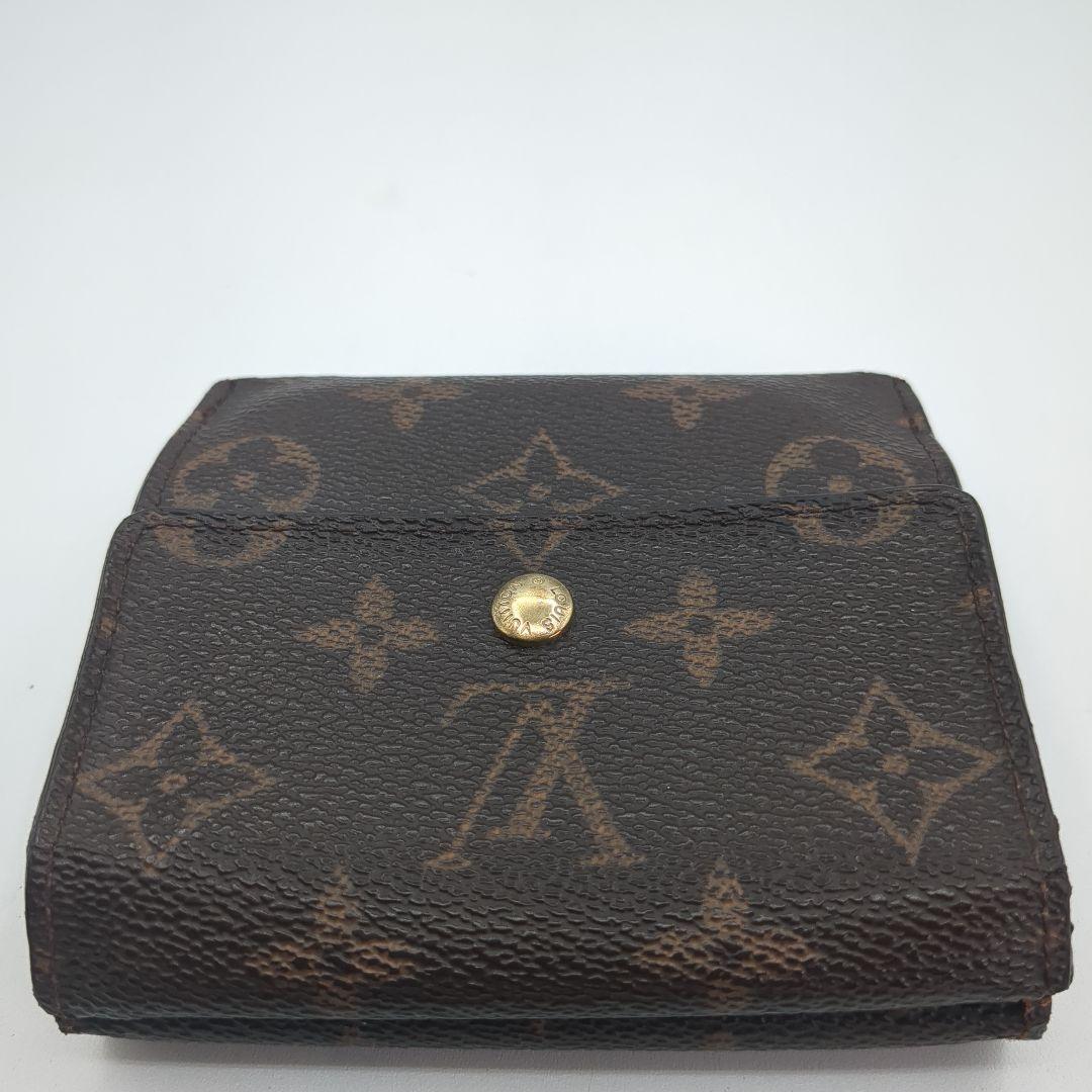 ヴィトン モノグラム 三つ折り財布 ポルトモネ ビエ カルトクレディM61652