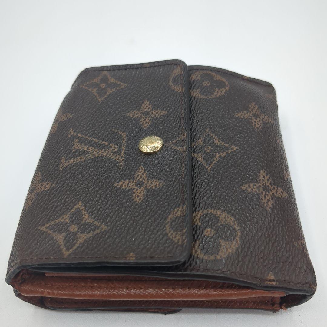 ヴィトン モノグラム 三つ折り財布 ポルトモネ ビエ カルトクレディM61652