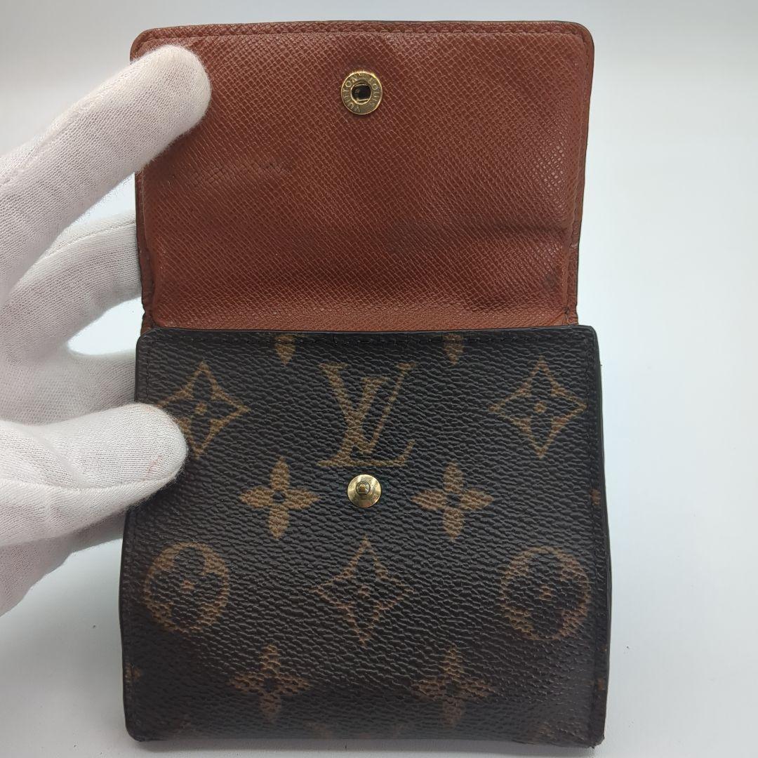 ヴィトン モノグラム 三つ折り財布 ポルトモネ ビエ カルトクレディM61652