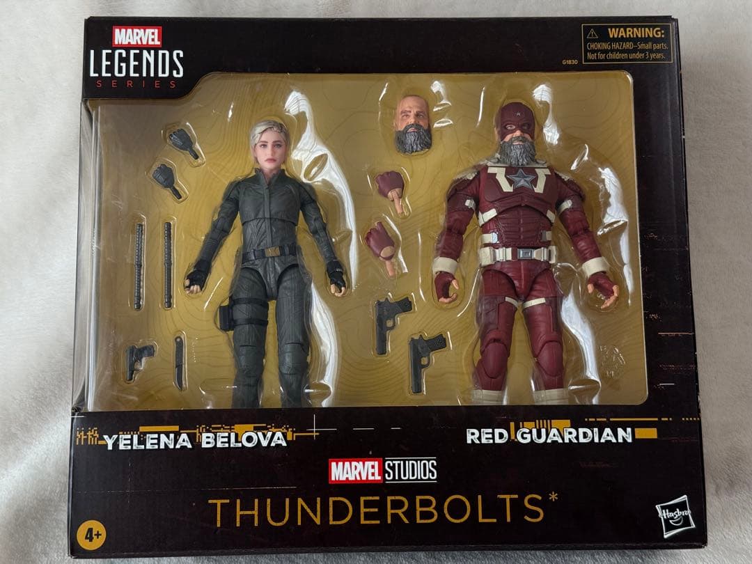 マーベルレジェンド　サンダーボルツ　エレーナ　レッドガーディアン(アレクセイ)