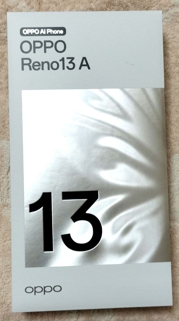 【新品未使用】OPPO Reno13 A 8GB/128GB アイスブルー本体