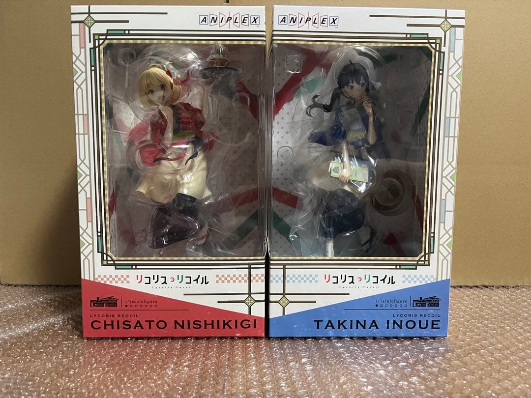 [未開封]リコリス・リコイル　錦木千束　井上たきな 1/7スケールフィギュア