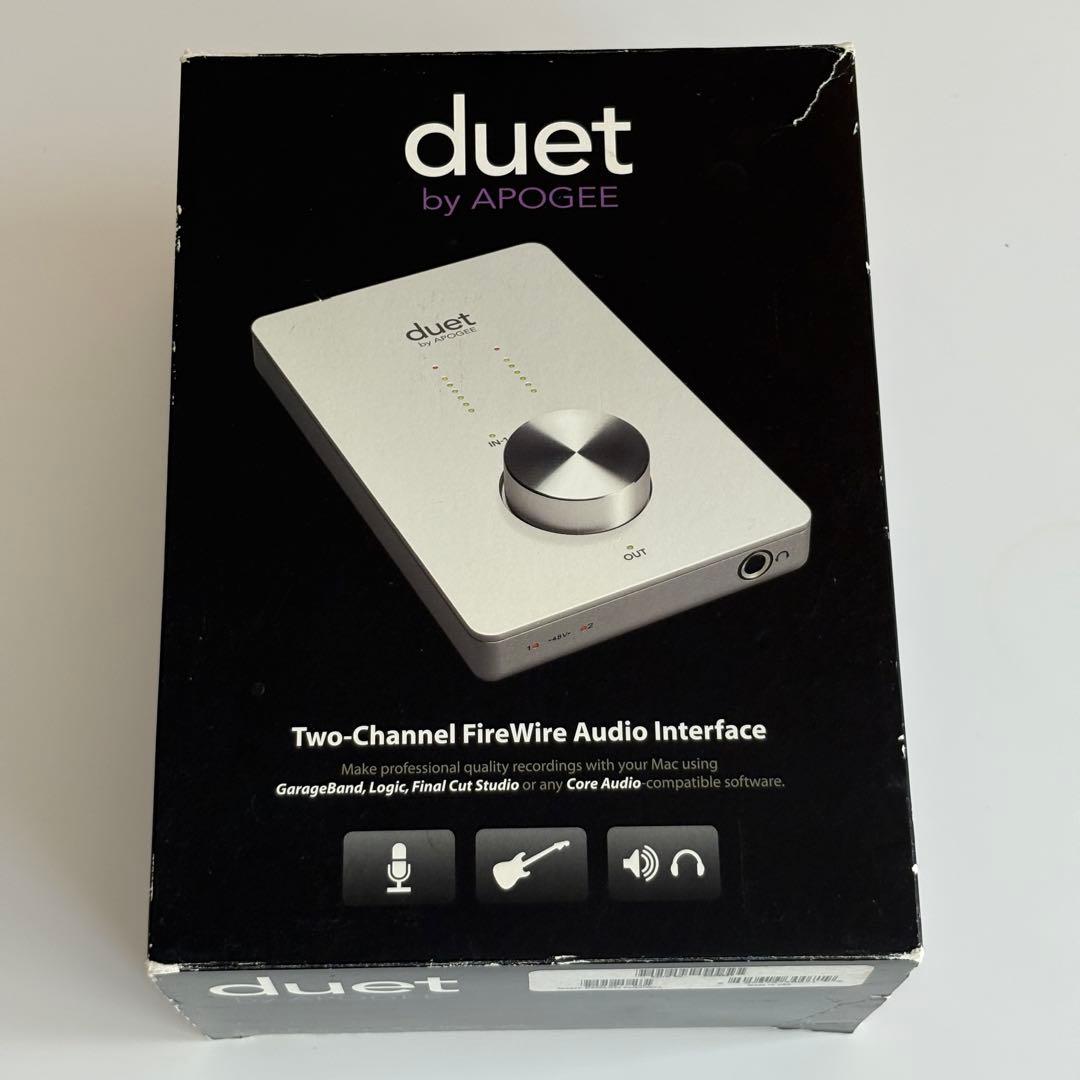 duet by APOGEE オーディオインターフェイス