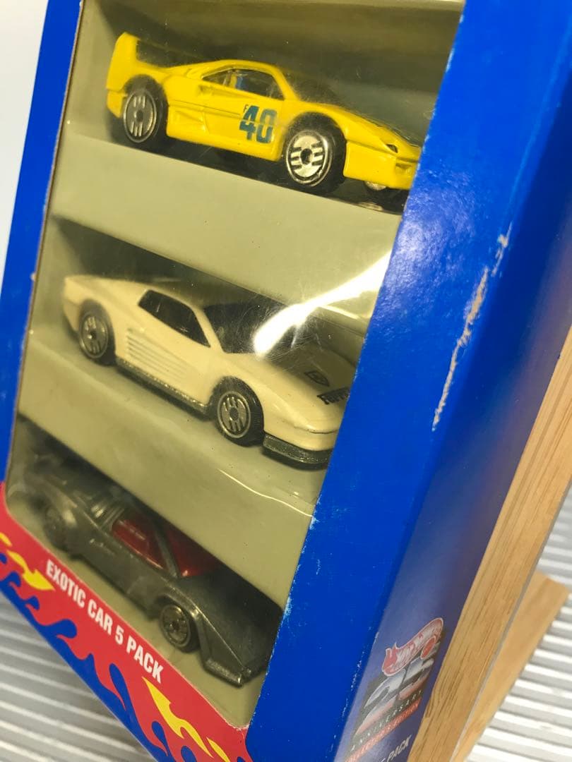 ミニカー HotWheels Ferrari Lamborghini 5pack