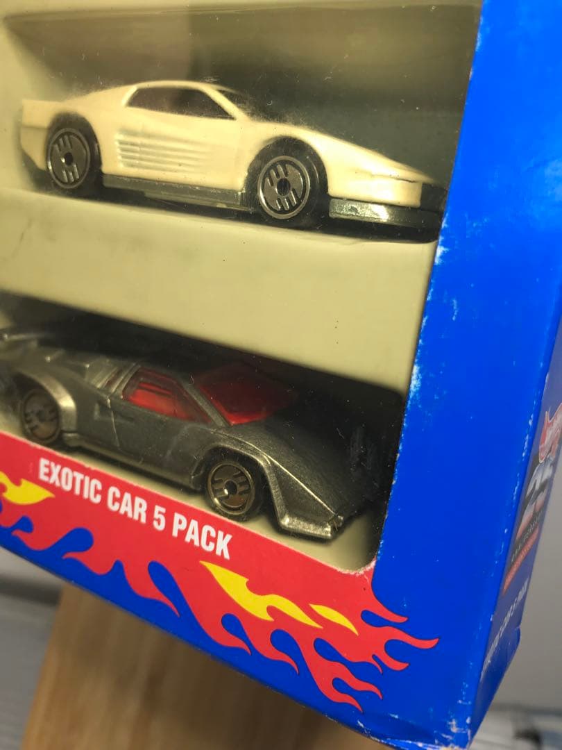 ミニカー HotWheels Ferrari Lamborghini 5pack