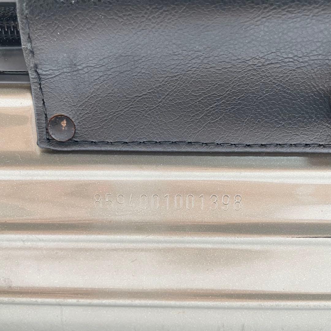 良品 RIMOWA キャリーケース シルバー ビジネストローリー サルサ 25L