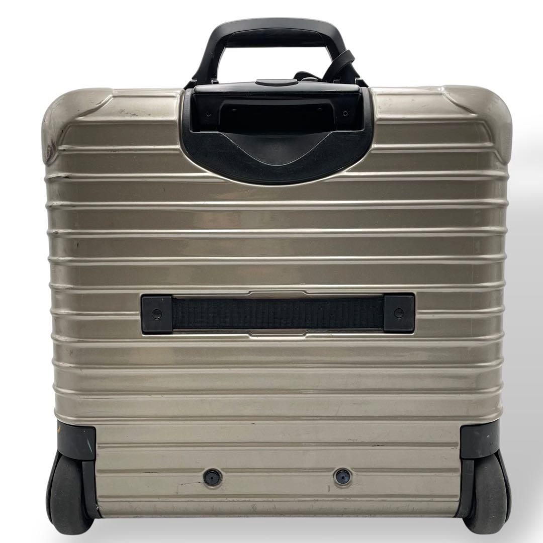良品 RIMOWA キャリーケース シルバー ビジネストローリー サルサ 25L