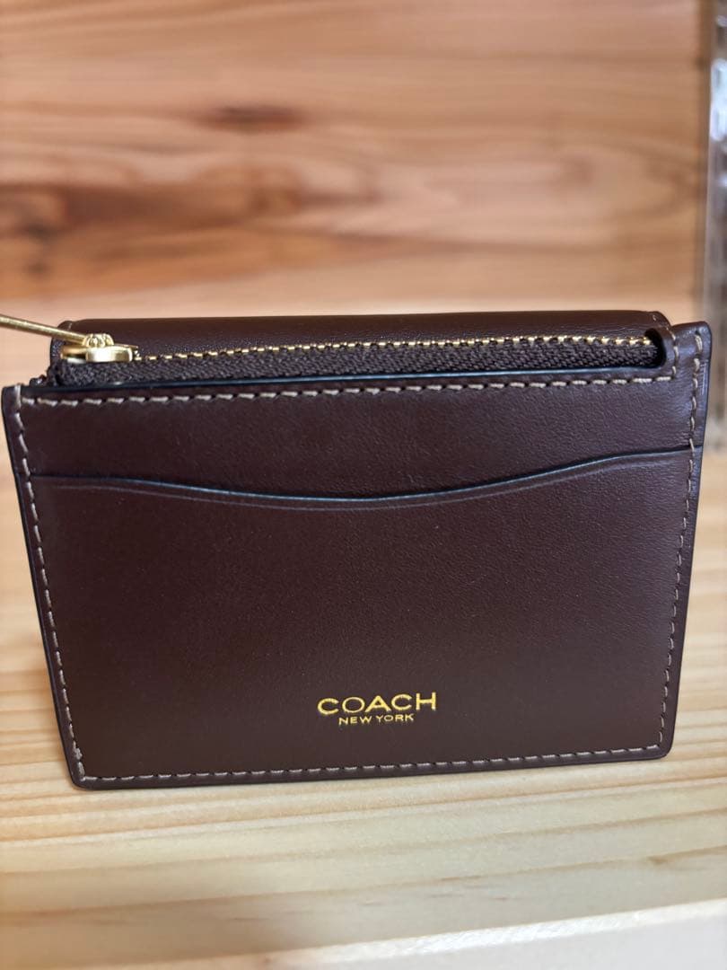 COACH コーチ 三つ折り財布 エッセンシャル カードフォルダー ウォレット