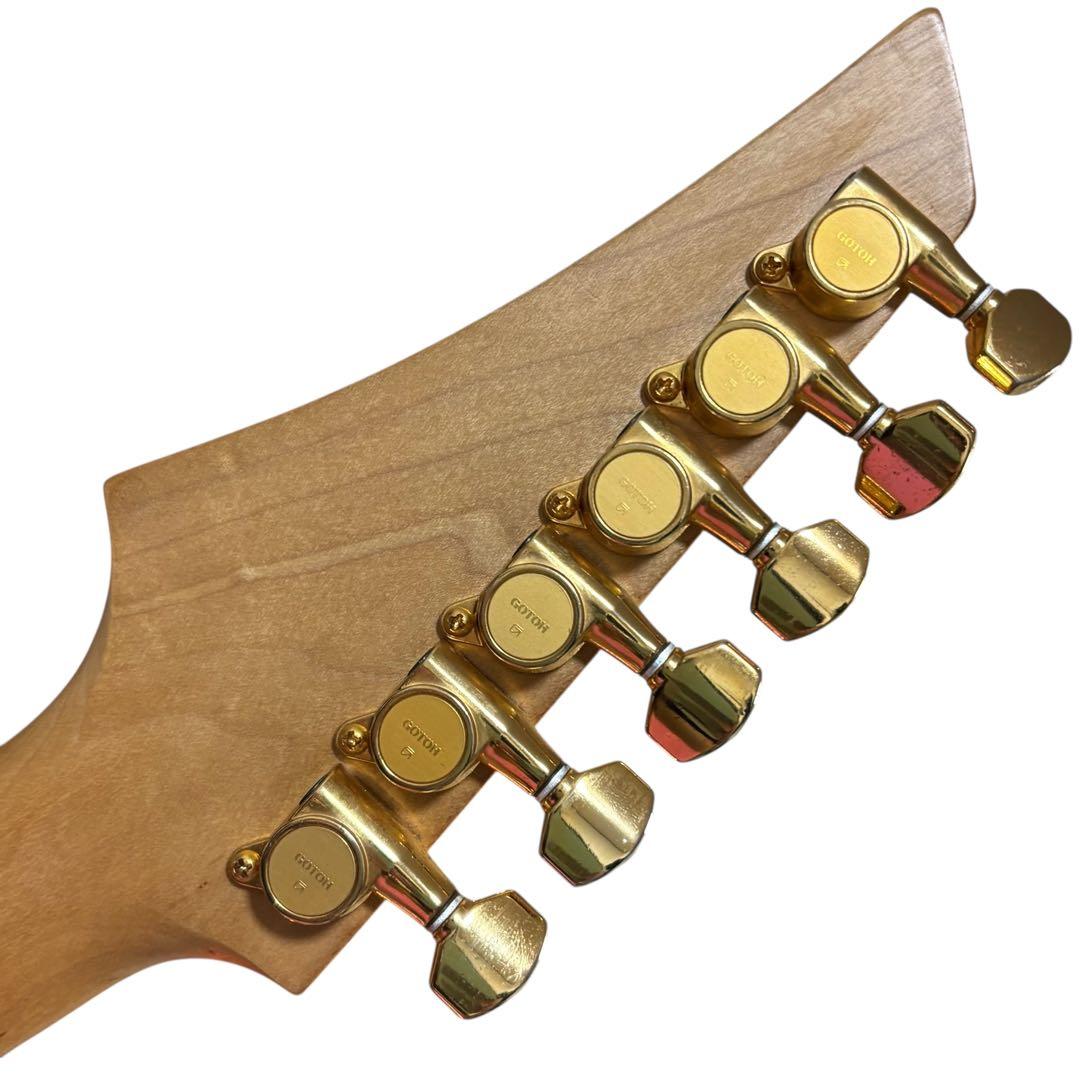 FERNANDES FGZ-400 キルトメイプル レッド エレキギター