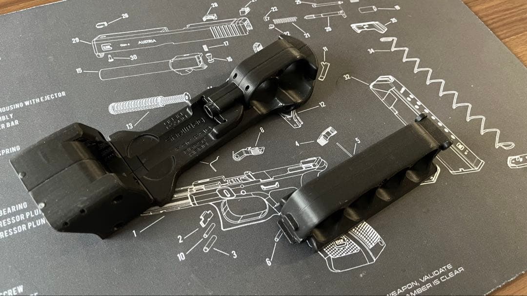 BURST-HEAD P90シェルマグ シングル【おまけ付】