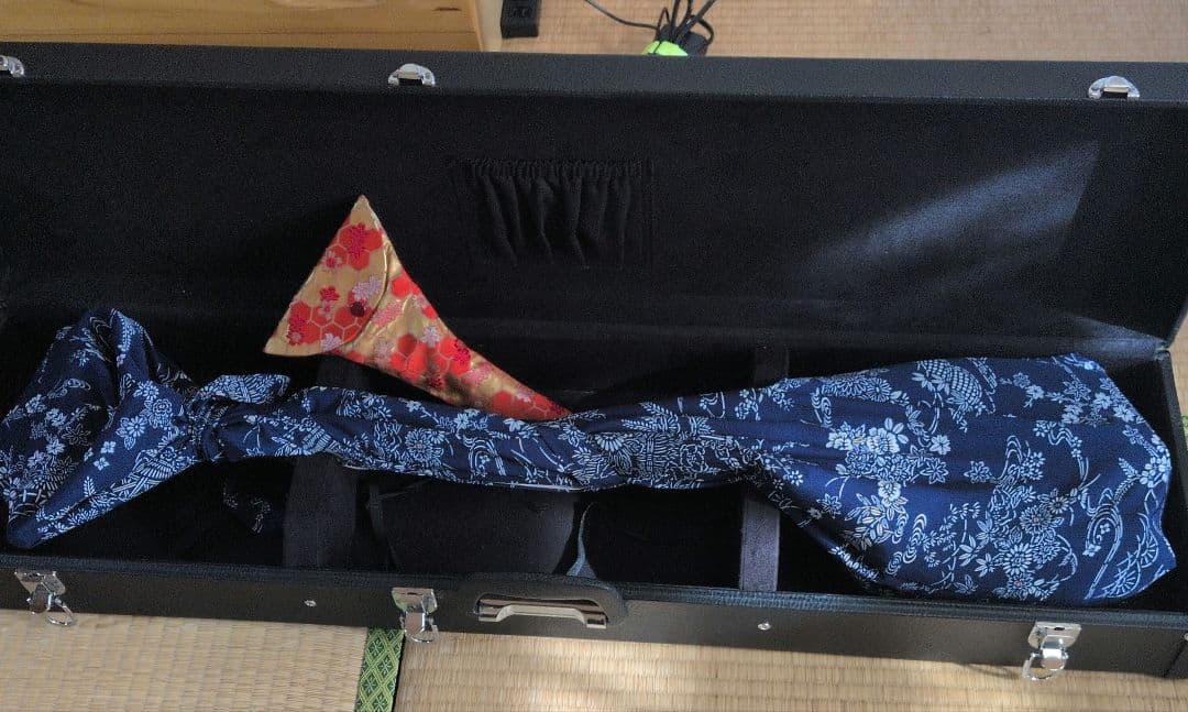 地唄三味線本体と付属品セット