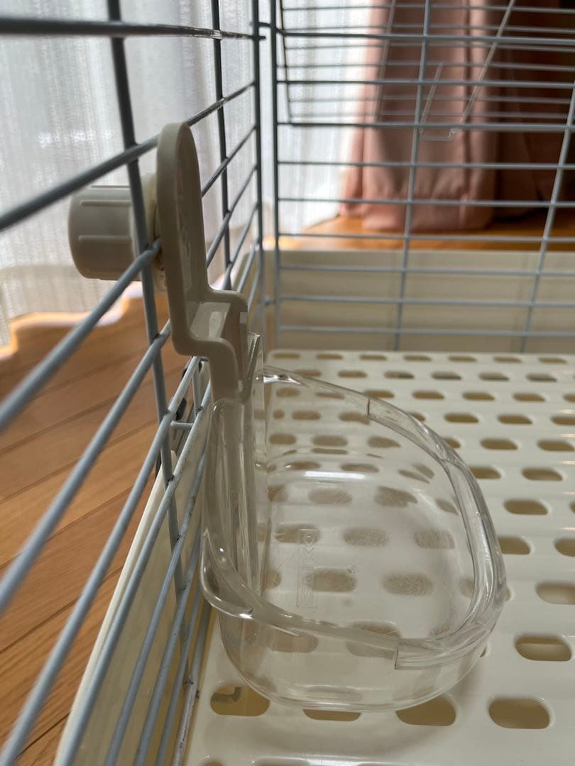 小動物ケージ　イージーホーム80 三晃商会　ホワイトケージ キャスター付き