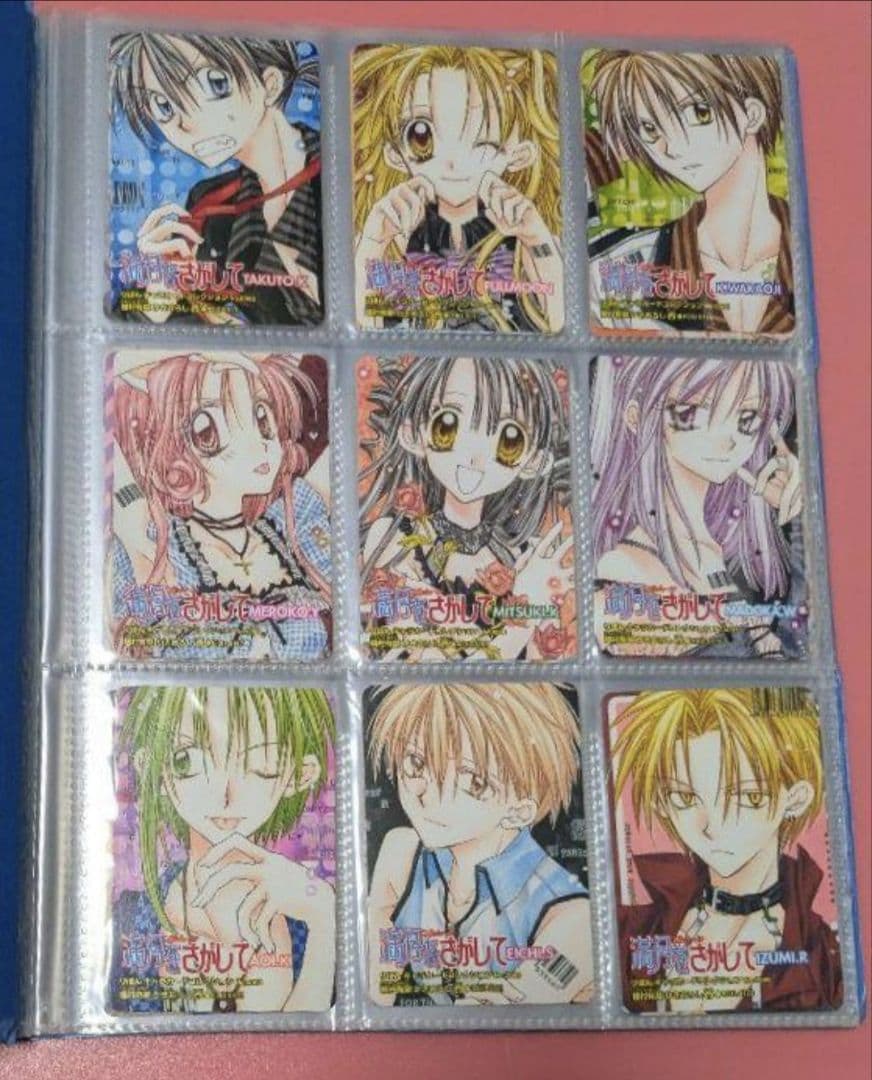 種村有菜 りぼん キャラクターカードコレクション バインダー カードファイル