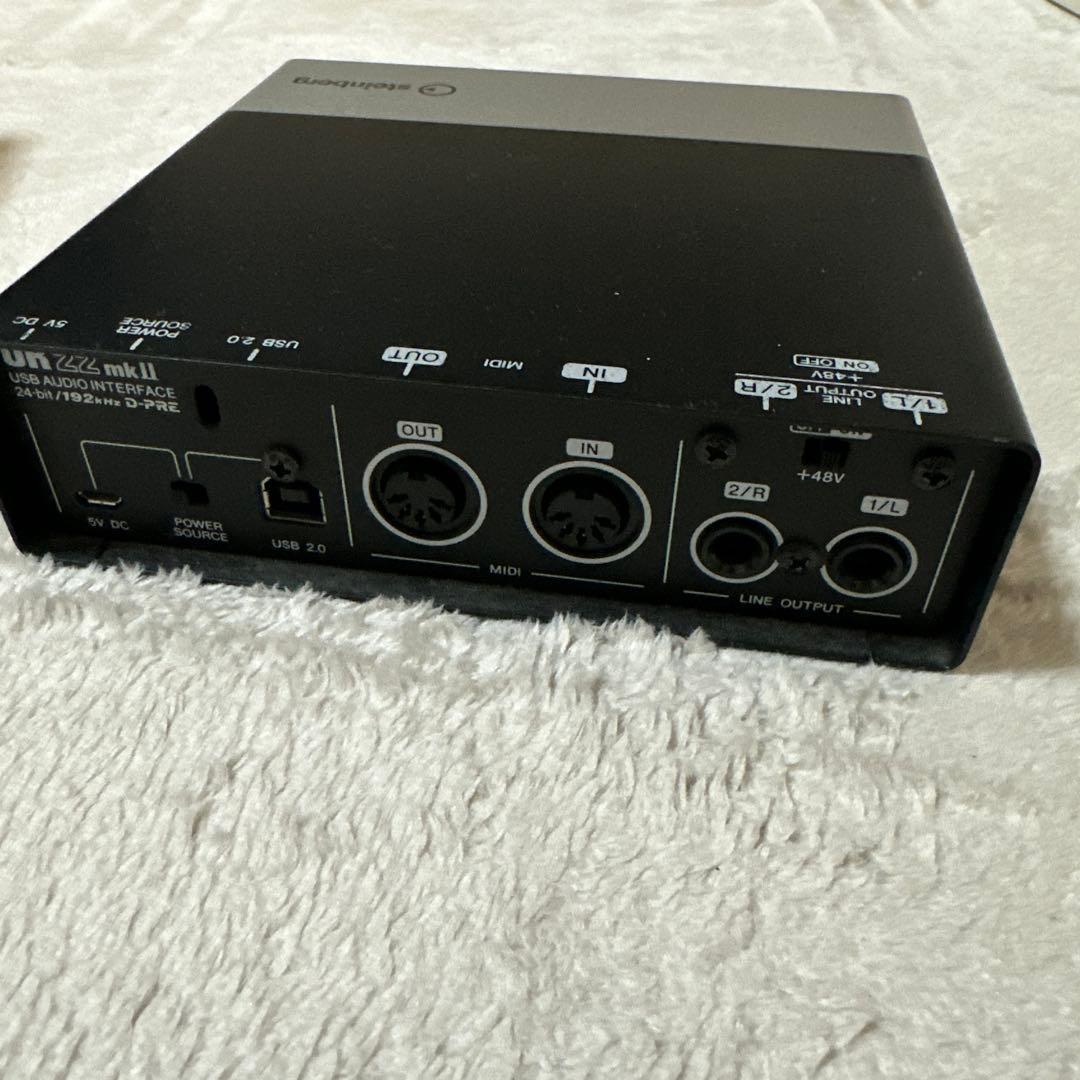 オーディオインターフェースSteinberg (UR22 mkII)