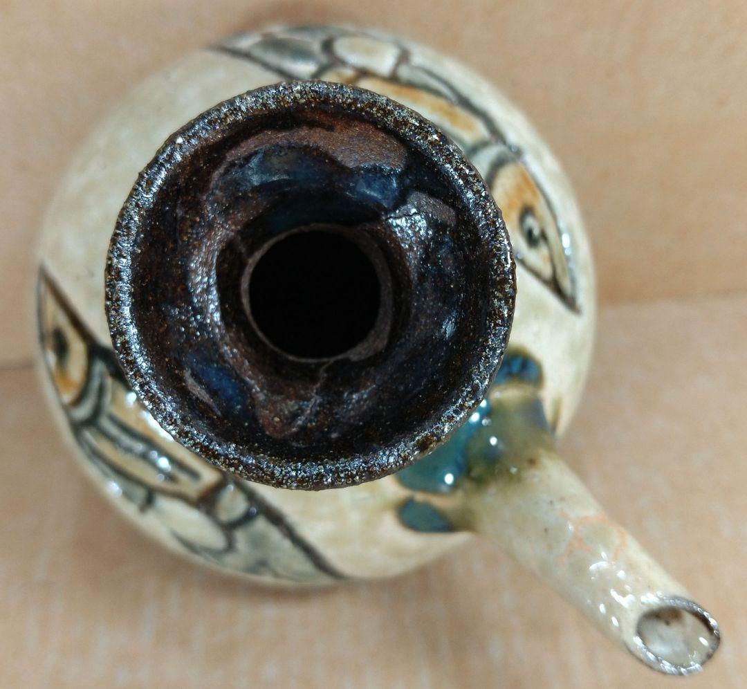 【本物保証】金城次郎 カラカラ 共箱 栞 壺屋焼 壷屋焼 人間国宝 美品