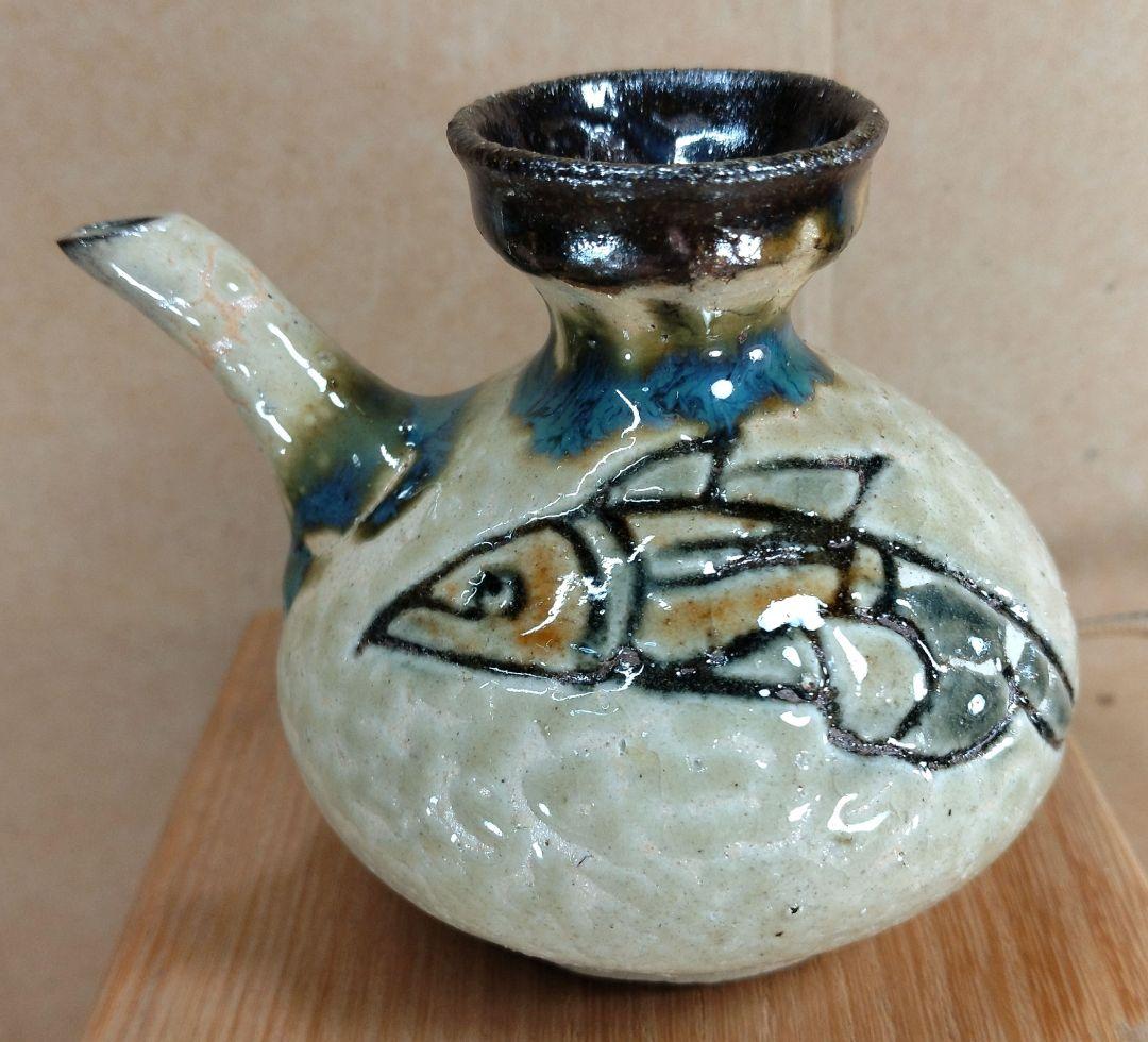 【本物保証】金城次郎 カラカラ 共箱 栞 壺屋焼 壷屋焼 人間国宝 美品