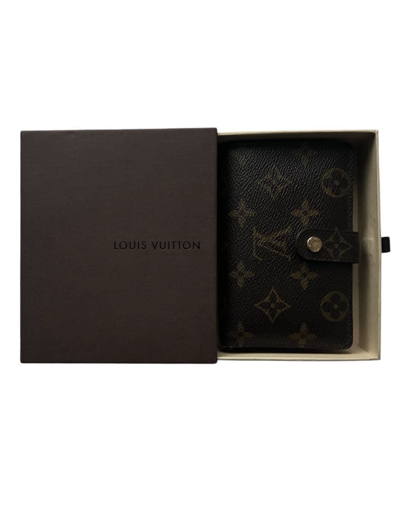 か*ぴ様 Louis Vuitton 美品 二つ折り財布モノグラムブラウン