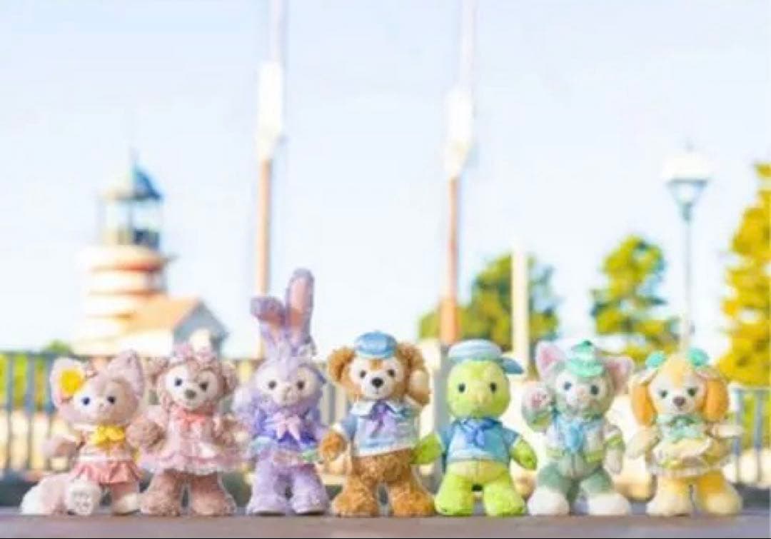 カラフルハピネス　ポージープラッシー　ダッフィーフレンズ