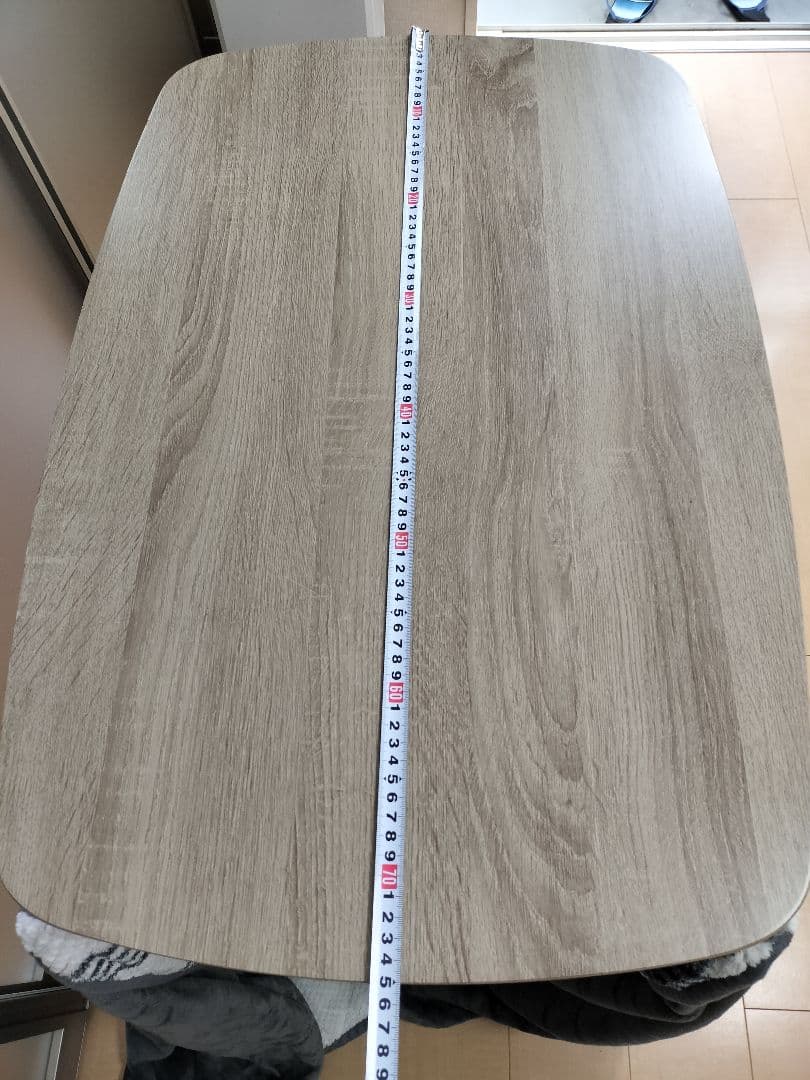 ハイタイプ　一人用こたつ ナチュラル 掛布団付き