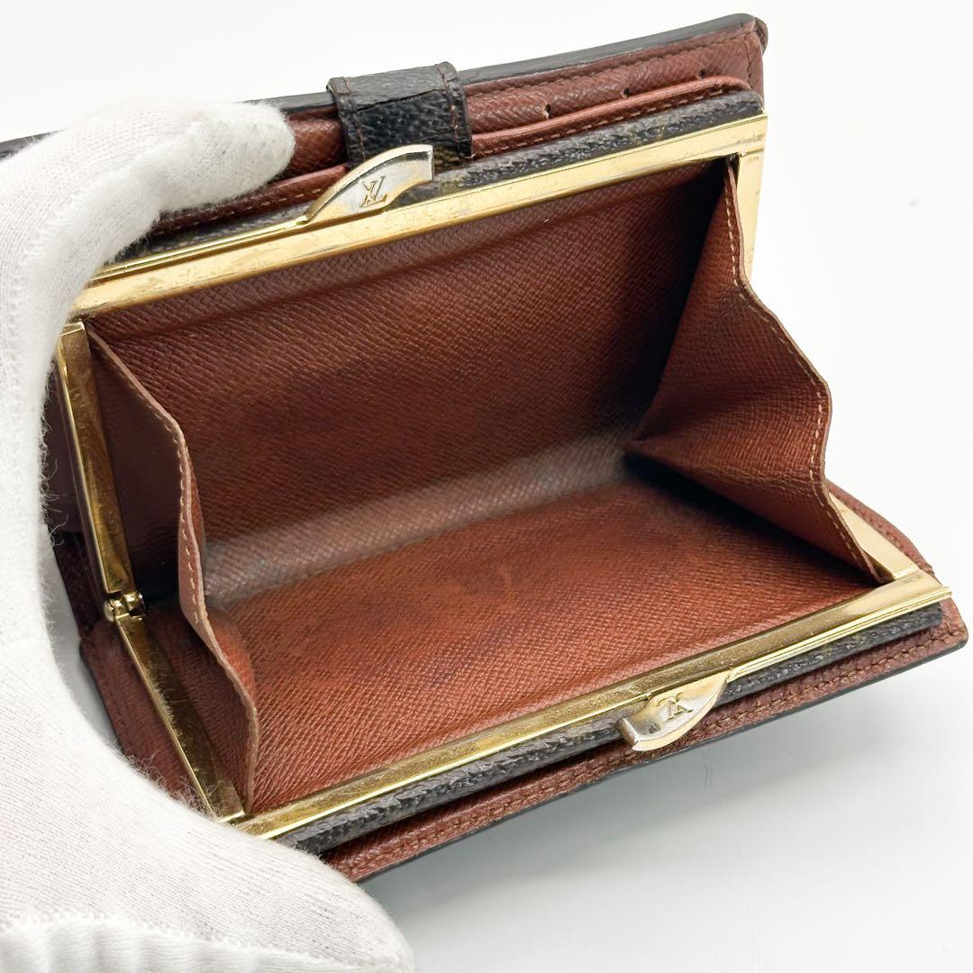 ルイヴィトン ポルトフォイユ ヴィエノワ モノグラム がま口 モノグラム