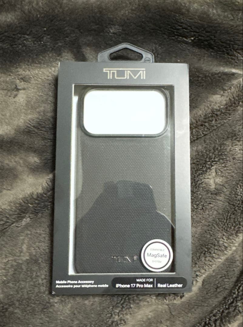 開封のみ　未使用　iPhone 17 Pro Max ケース TUMI レザー
