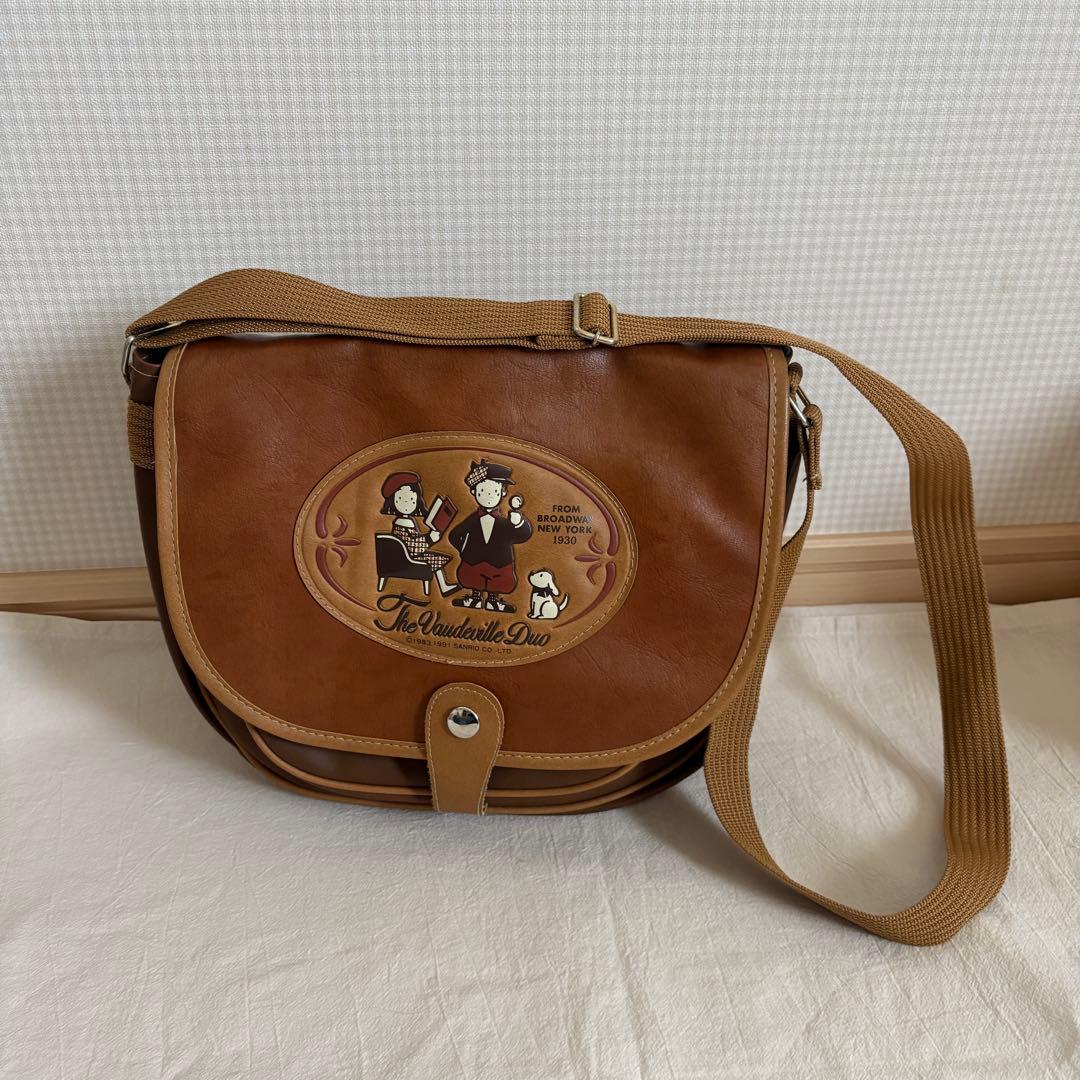 【1991年】　平成レトロ　Sanrio サンリオ　ザ　ボードビルデュオ　バッグ