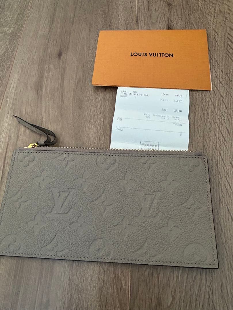 u*i様 【未使用】ルイ・ヴィトン　モノグラム・アンプレントレザー　ポーチ