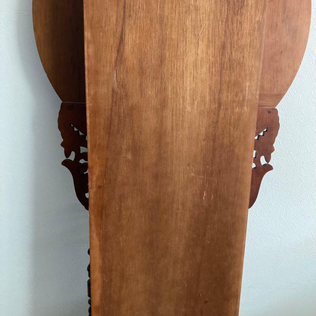 beacon 掛時計 木製 ボンボン ゼンマイ式 木彫 特大 126㎝ 貴重