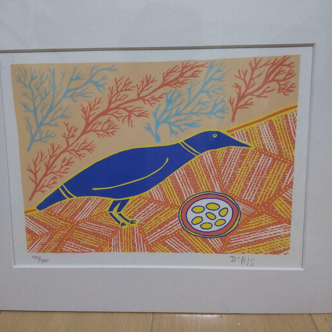 シルクスクリーン作品　直筆サインあり doris gingingara