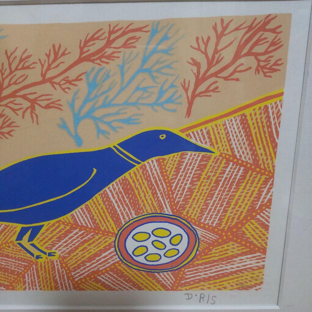 シルクスクリーン作品　直筆サインあり doris gingingara