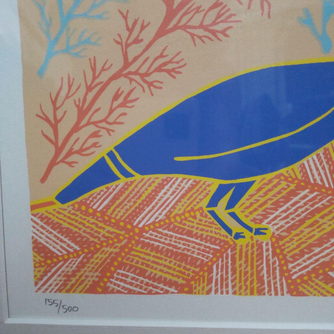 シルクスクリーン作品　直筆サインあり doris gingingara