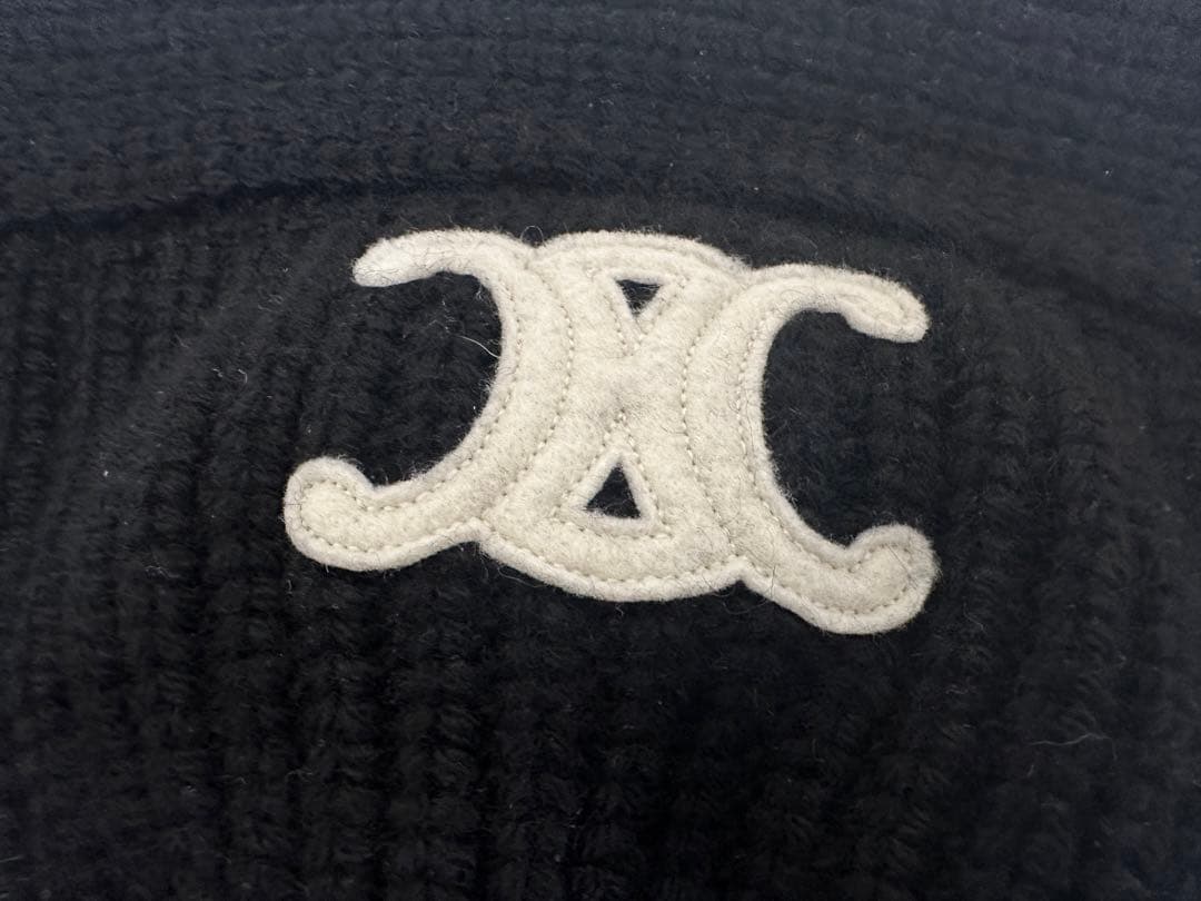 CELINEセリーヌ トリオンクロシェハット　ニット帽子　バケットハット