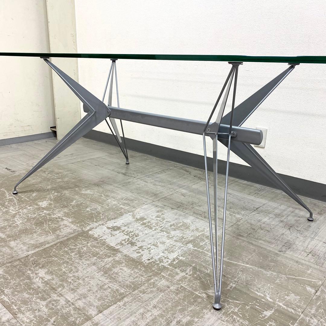 イタリア製 Fasem Glass Table ファセム ガラステーブル