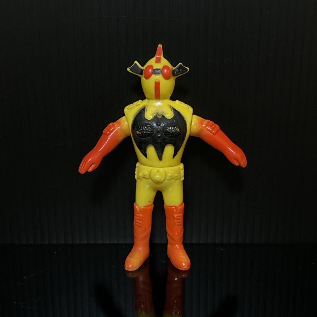 当時物 アクアマイザー3 イビル ソフビ タカトク ブルマァク 人形