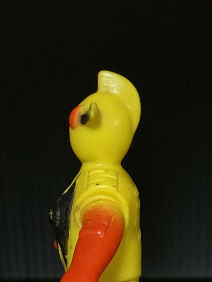 当時物 アクアマイザー3 イビル ソフビ タカトク ブルマァク 人形