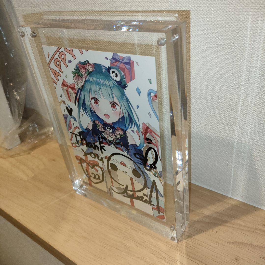 ポストカードのみ　潤羽るしあ　直筆サイン入りポストカード