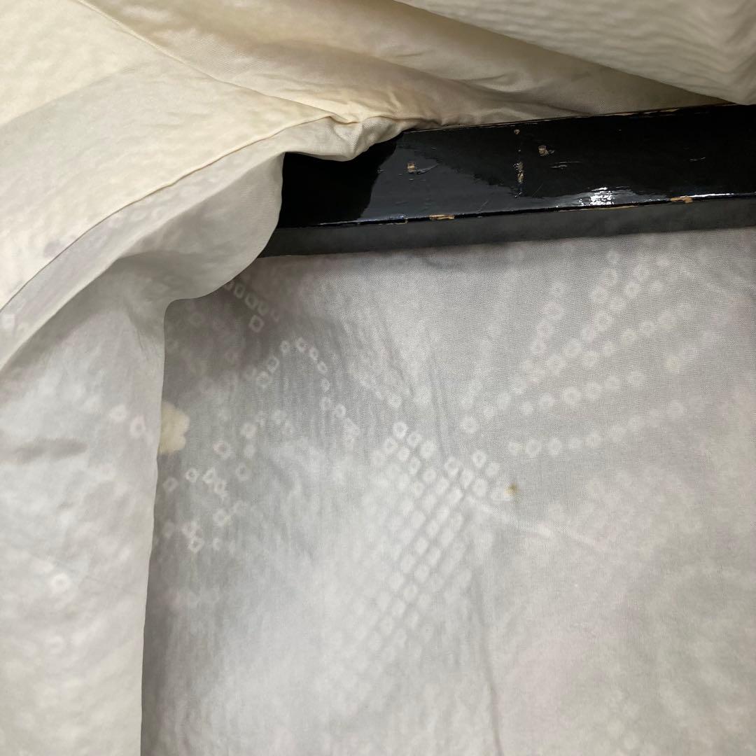 たべたいこ様 振袖 総絞り 鹿子絞り 紫単色 裄68 素敵なデザインT-5076