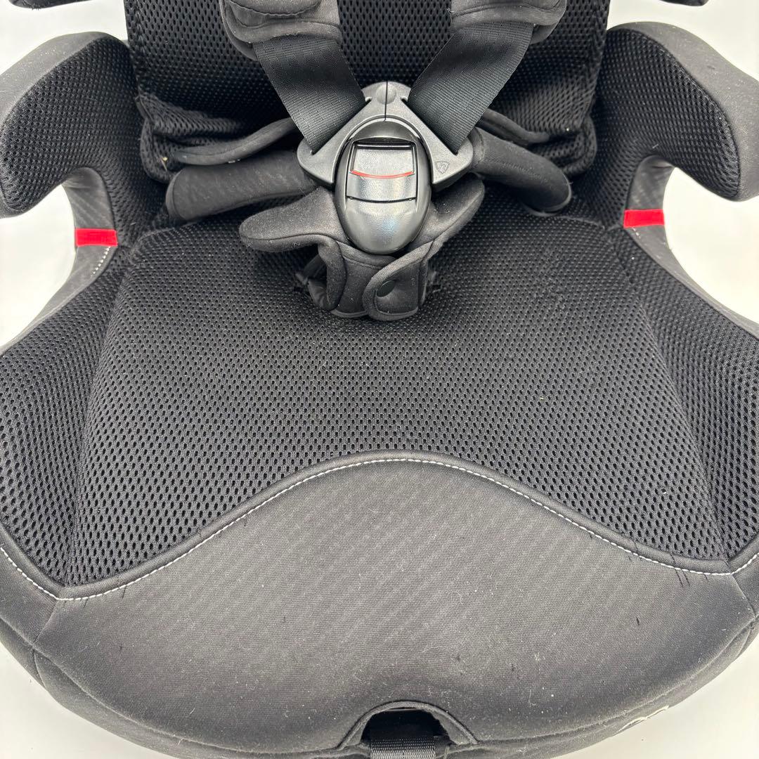 極美品　エールベベ　パパット2プレミアム ジュニアシート　ISOFIX