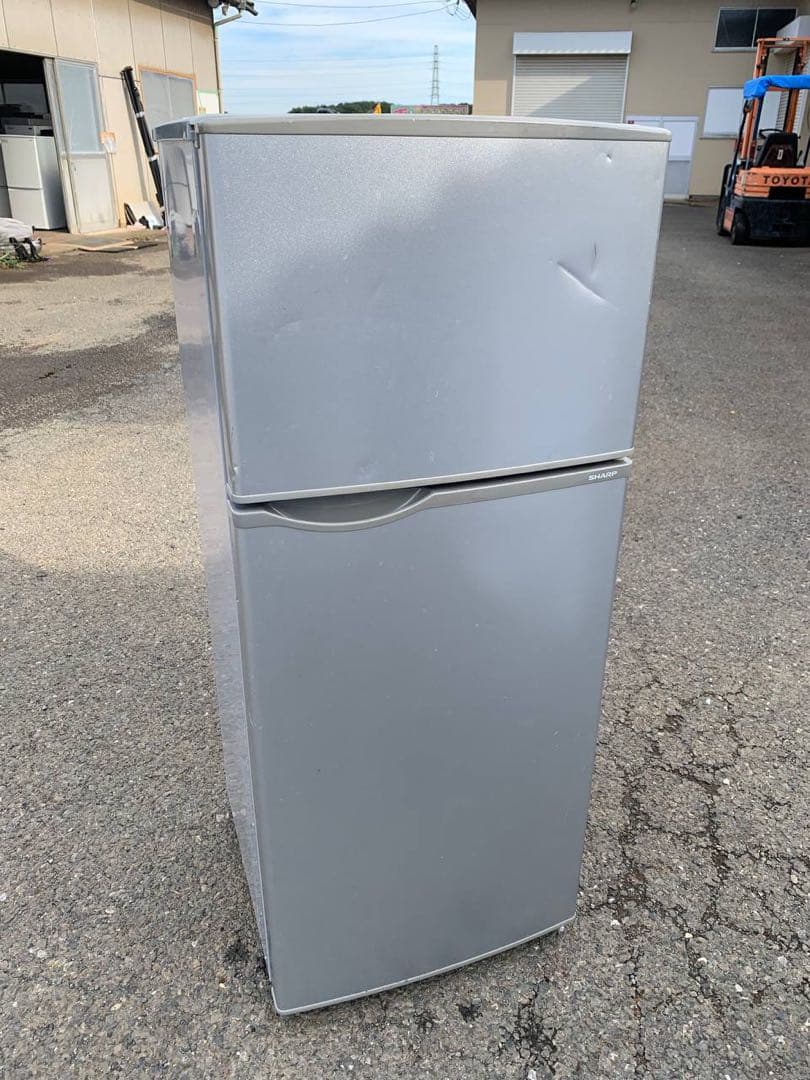 ♻️送料設置無料　SHARP ノンフロン冷凍冷蔵庫 SJ-H12Y-S