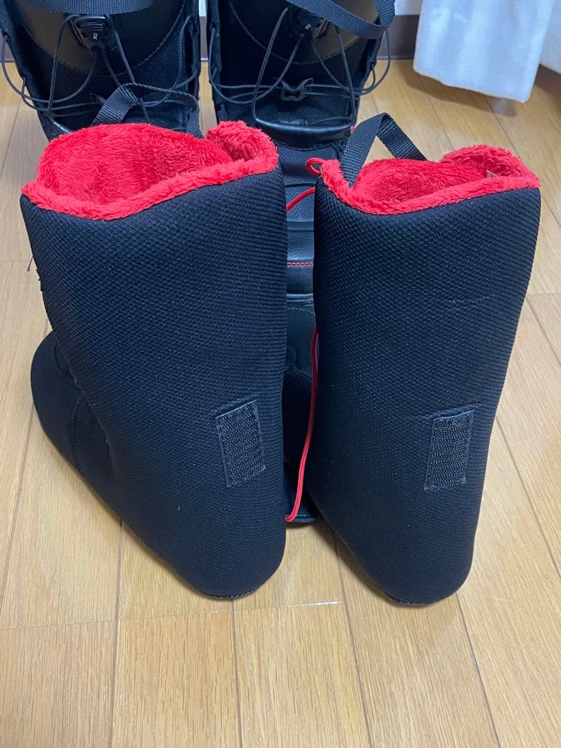 DEELUXE スノーボードブーツ 黒/赤