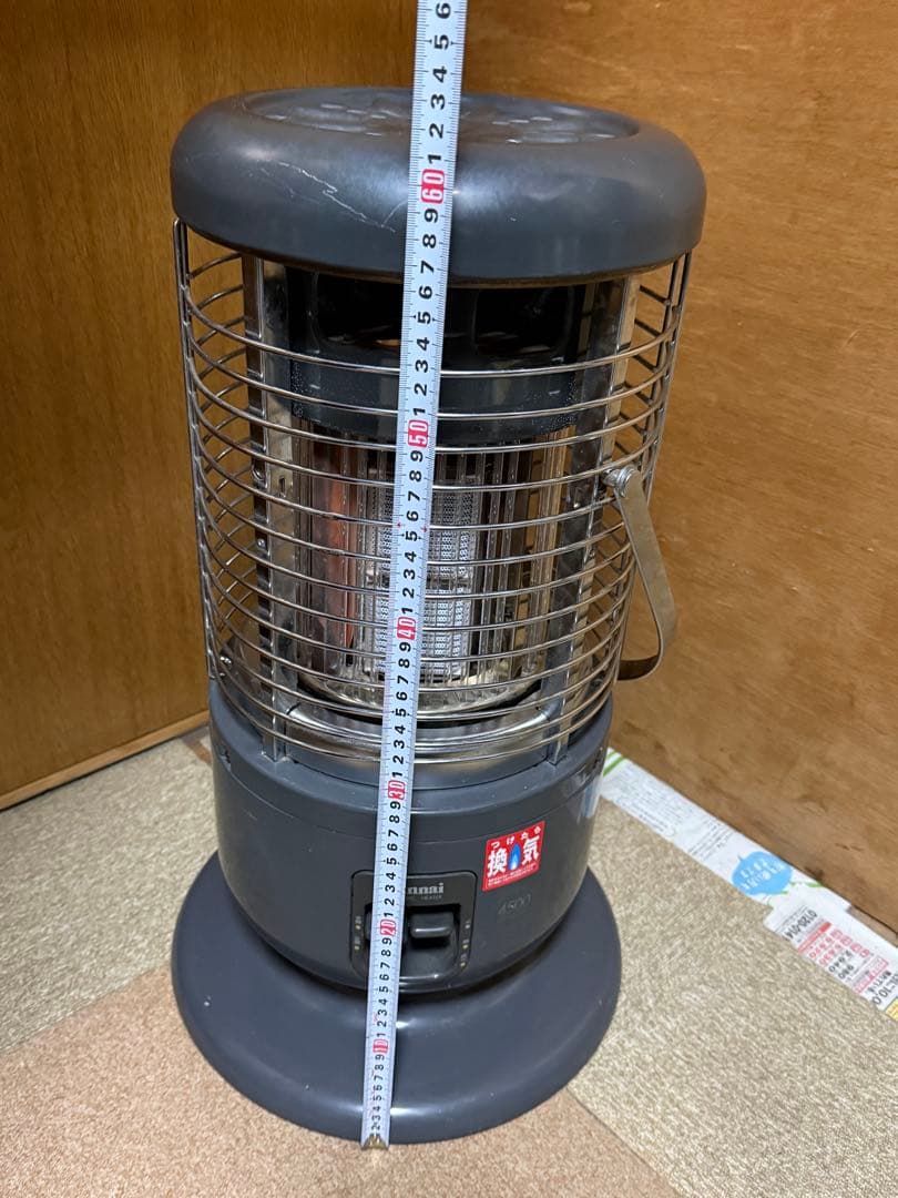 Rinnai ガスファンヒーター グレー
