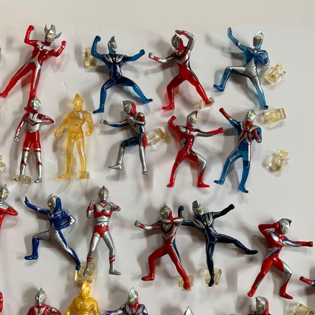 ウルトラマンHGシリーズ　キャラエッグ クリアバージョンなど55体セット