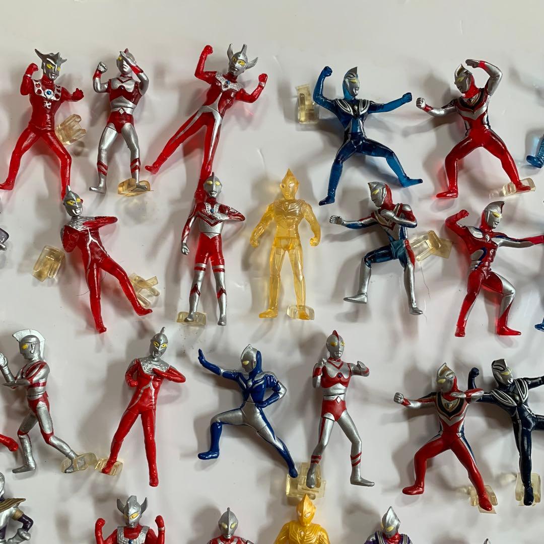 ウルトラマンHGシリーズ　キャラエッグ クリアバージョンなど55体セット